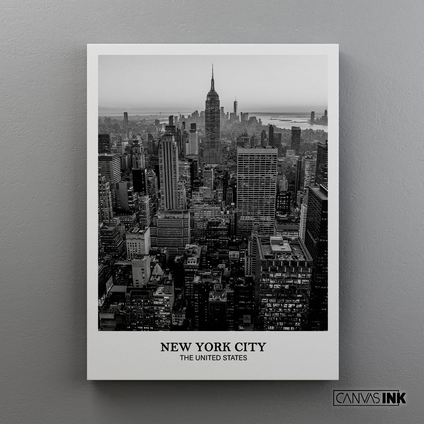Lienzo Single - New York Poster