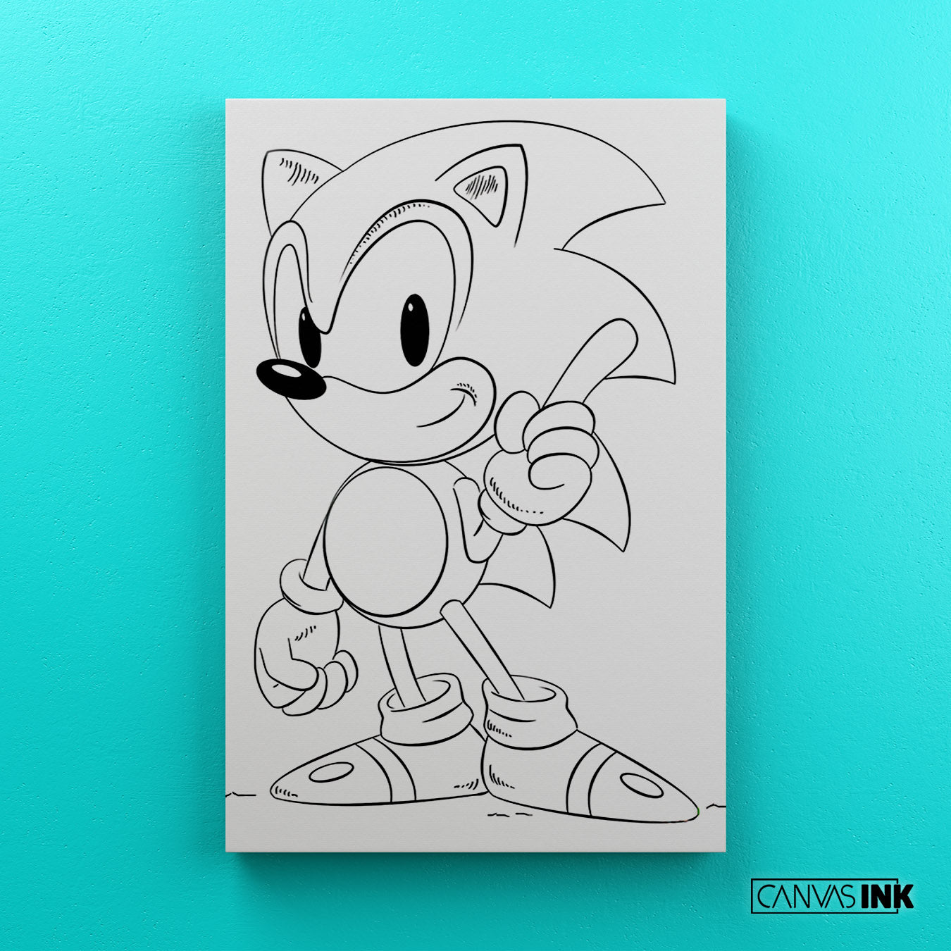 Sonic Canvas Painting Kit