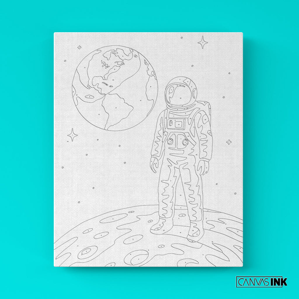 Kit Números – Astronauta – Realista