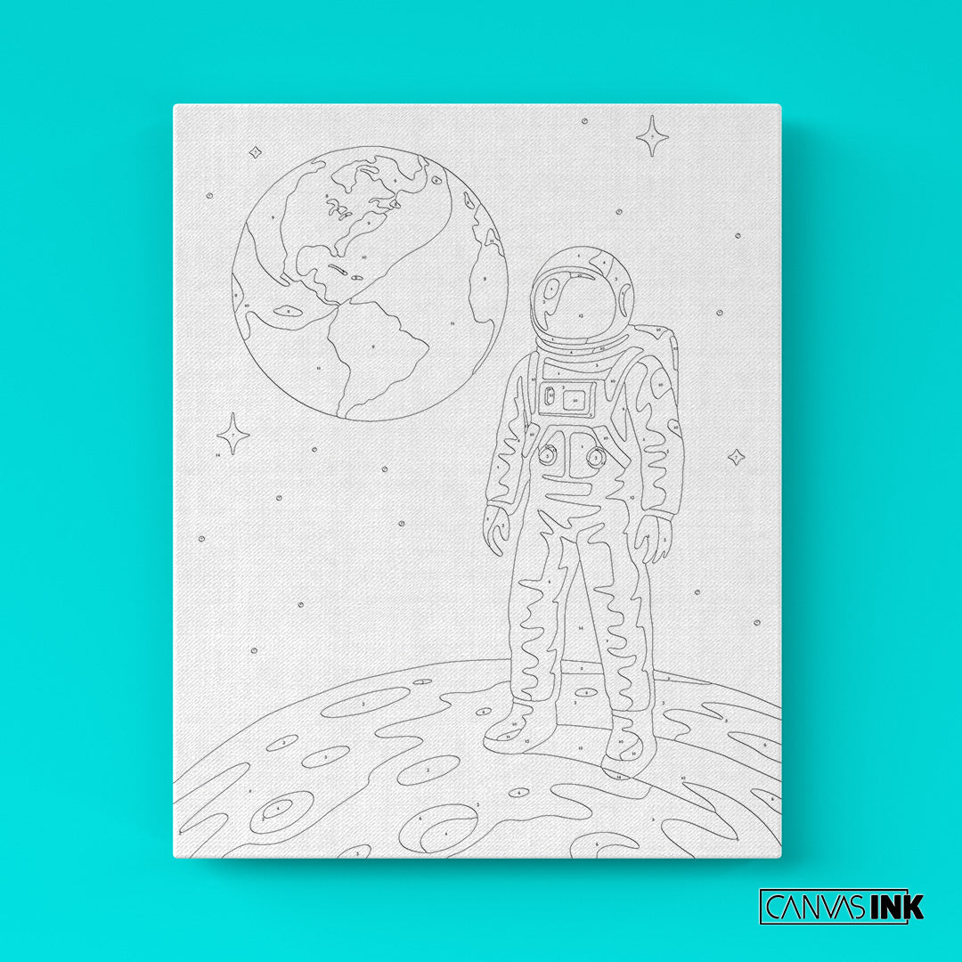 Kit Números – Astronauta – Realista