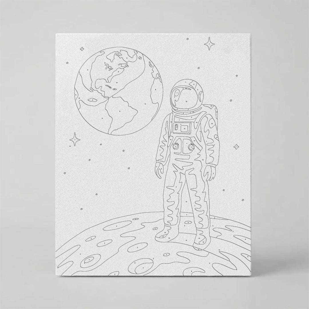 Kit Números – Astronauta – Realista