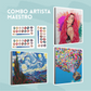 Combo Artista Maestro - Pack x 3 Lienzos