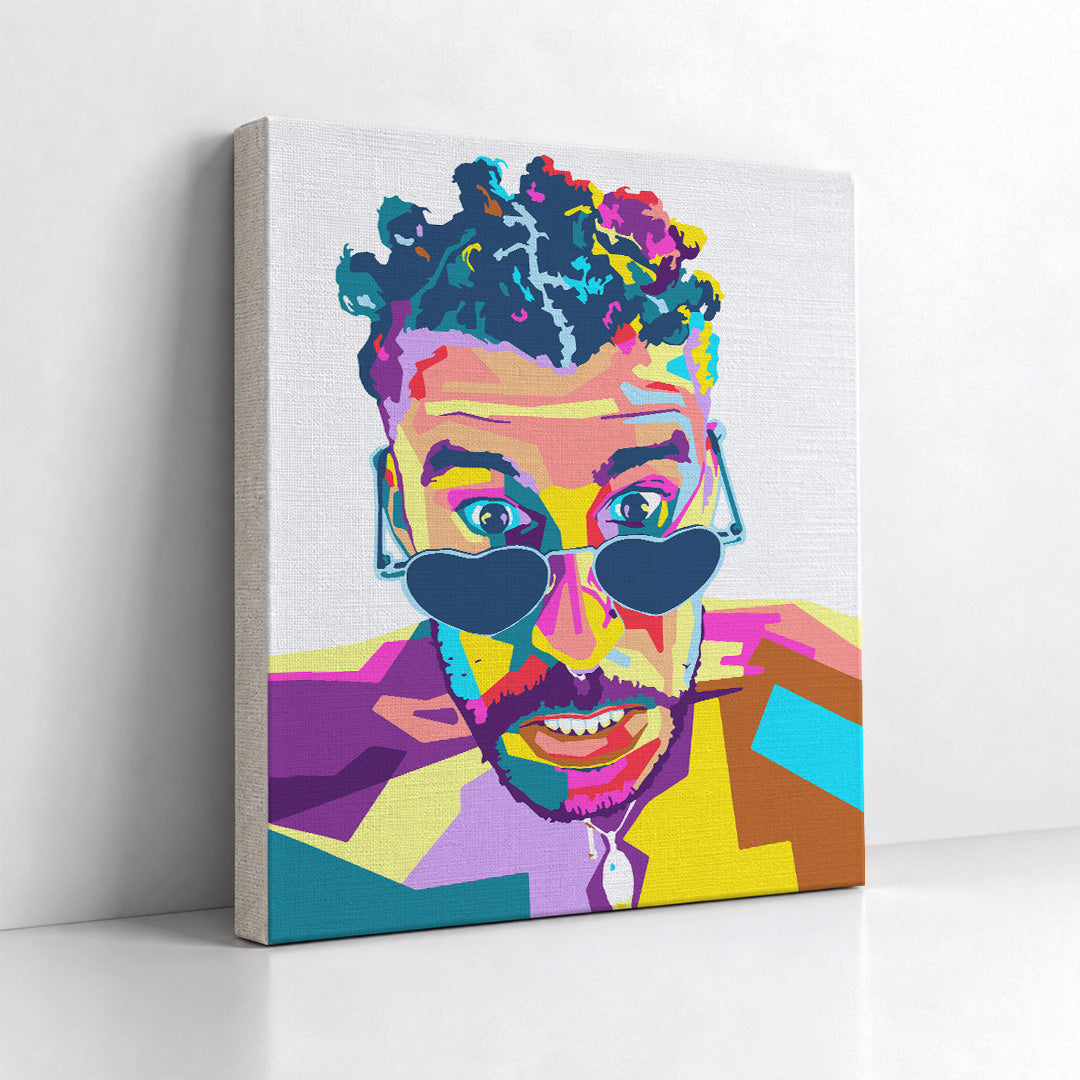 Kit Números – Bad Bunny – Abstracto