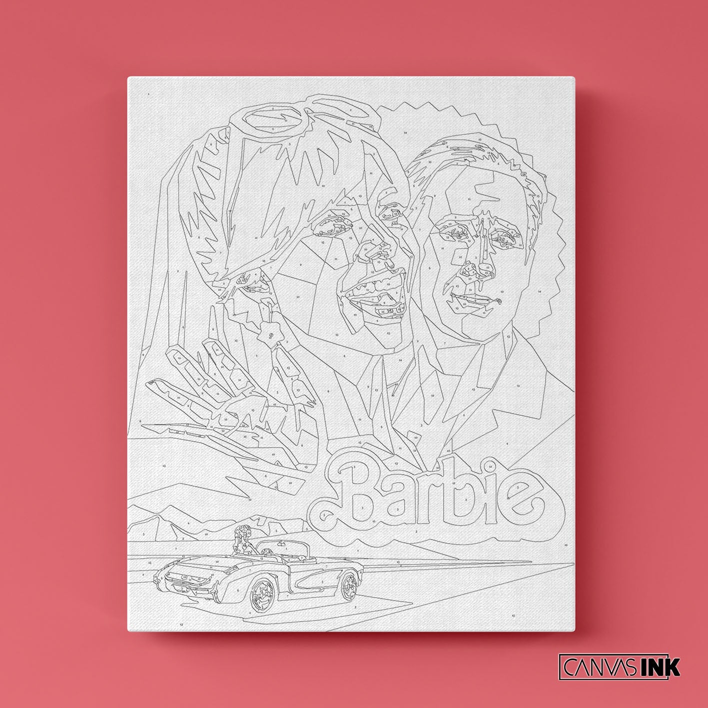 Barbie - Kit números - Números