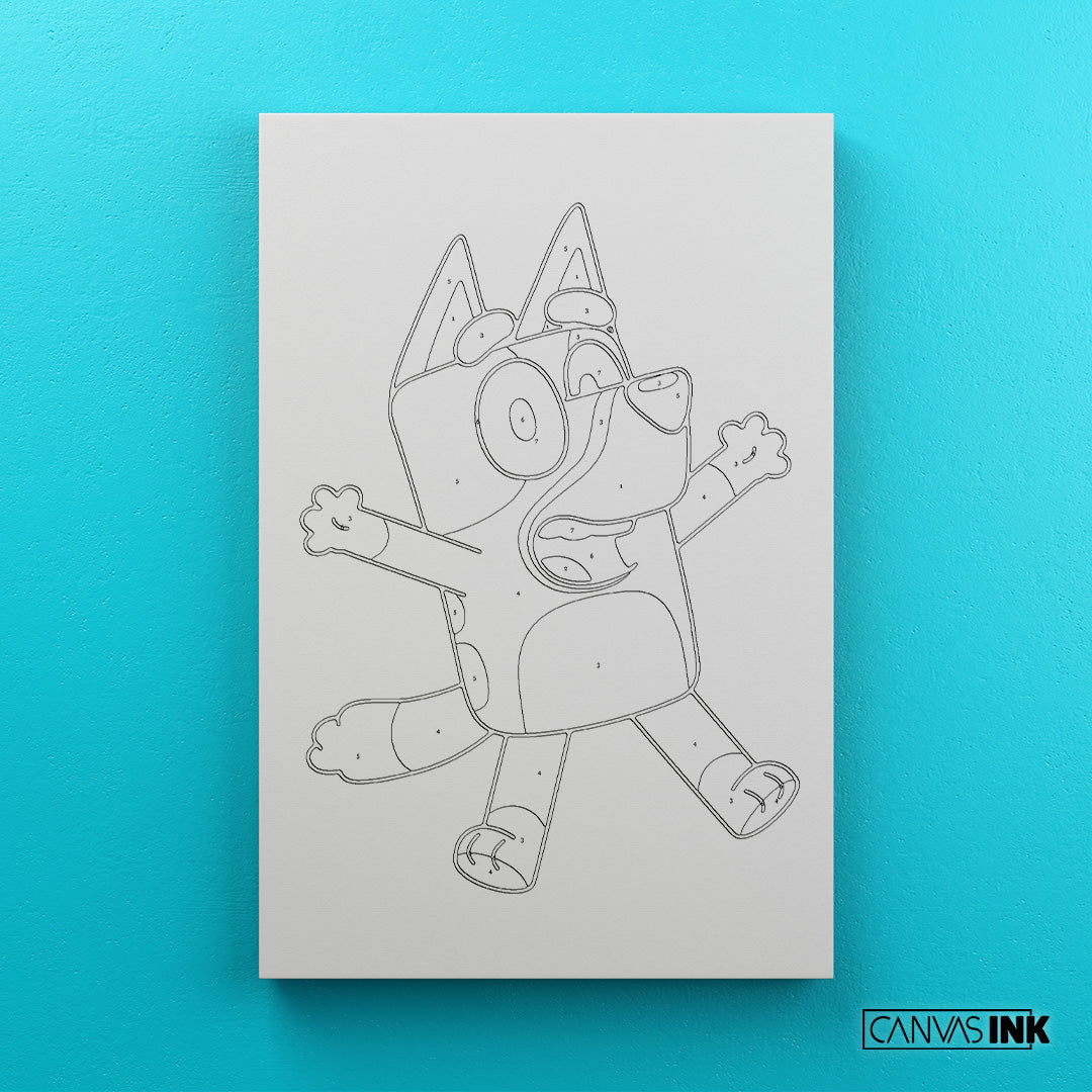 Kit Números – Bluey