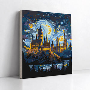 Kit Números – Castillo de Hogwarts - Harry Potter – Realista