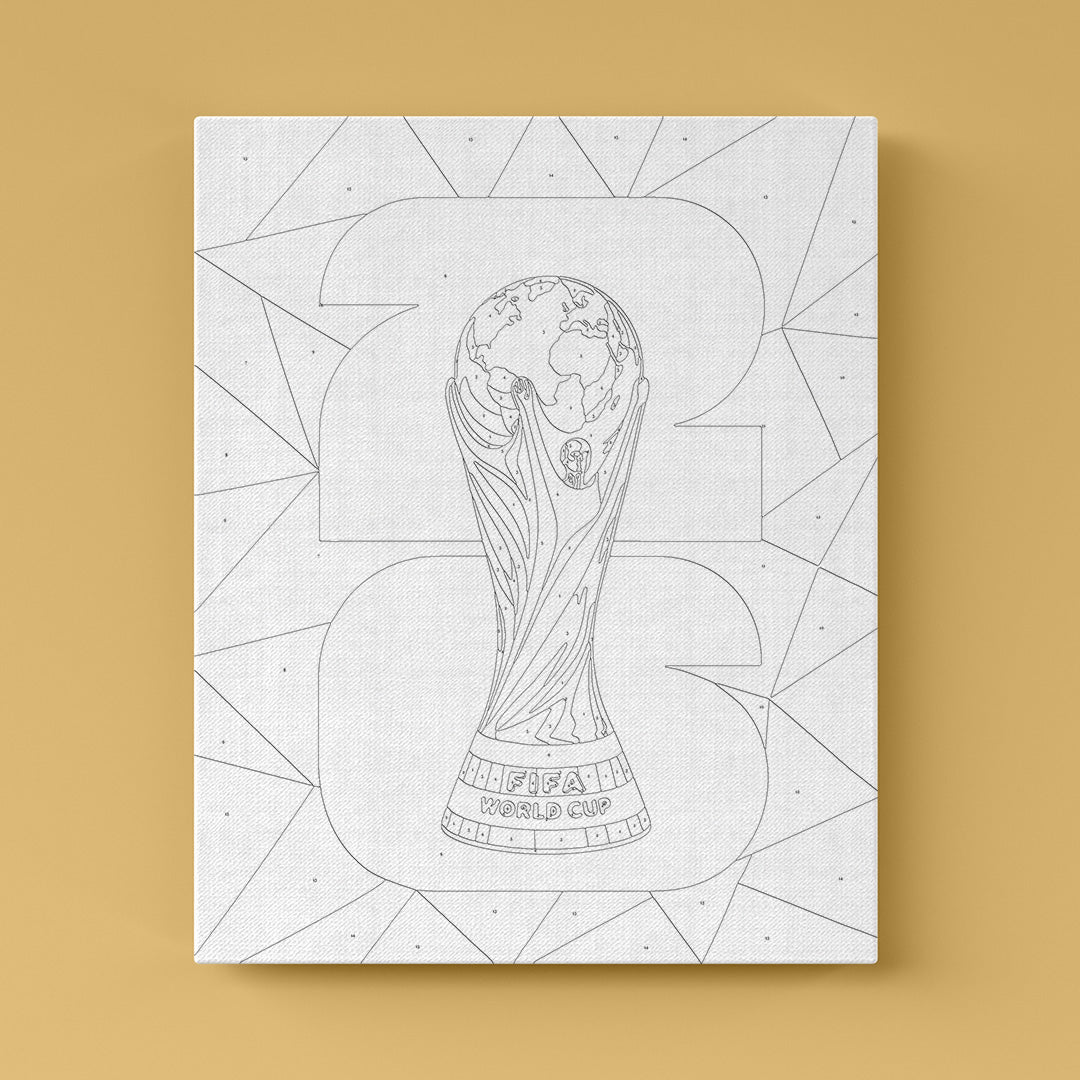 Kit Números – Copa del mundo 2026 – Abstracto