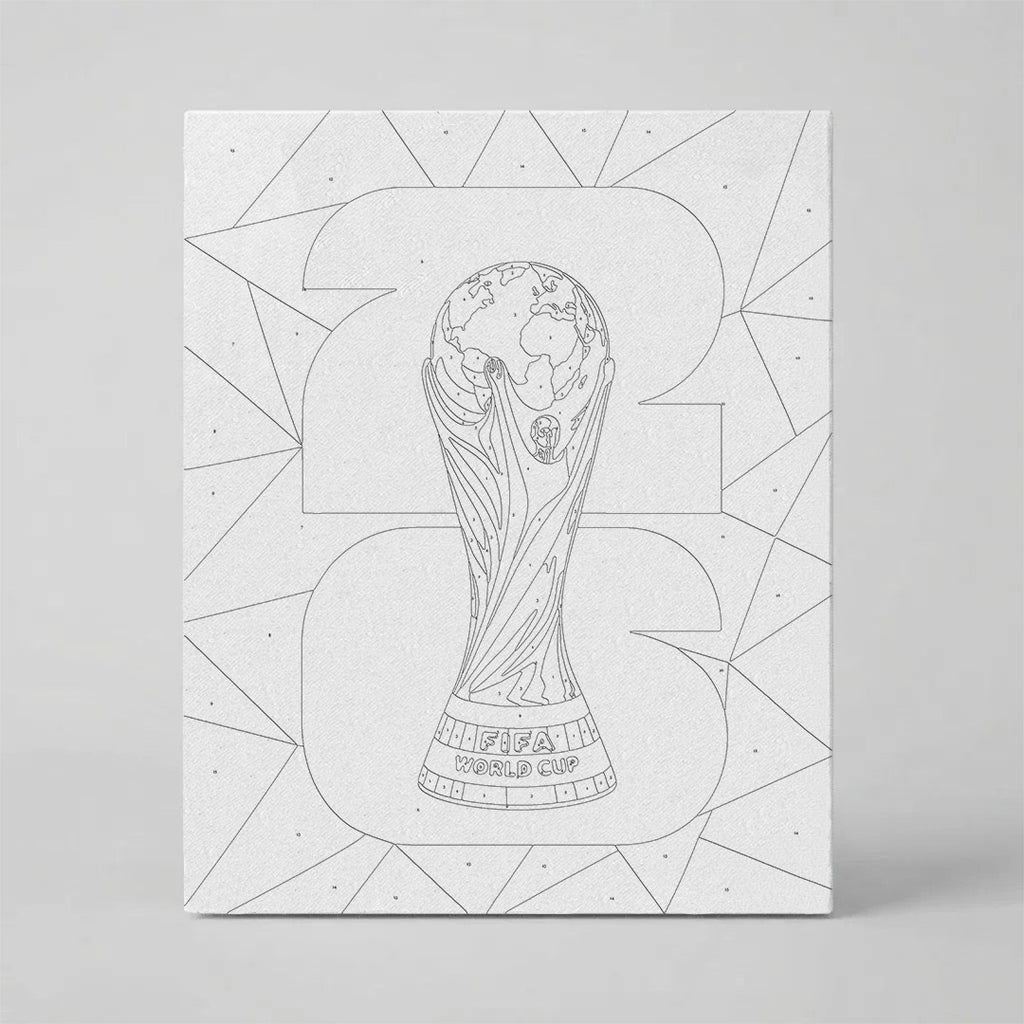 Kit Números – Copa del mundo 2026 – Abstracto