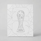 Kit Números – Copa del mundo 2026 – Abstracto