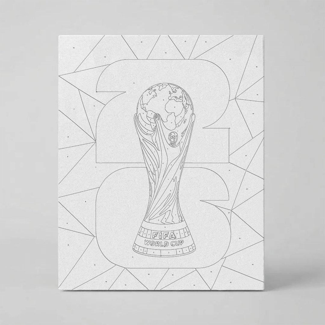 Kit Números – Copa del mundo 2026 – Abstracto