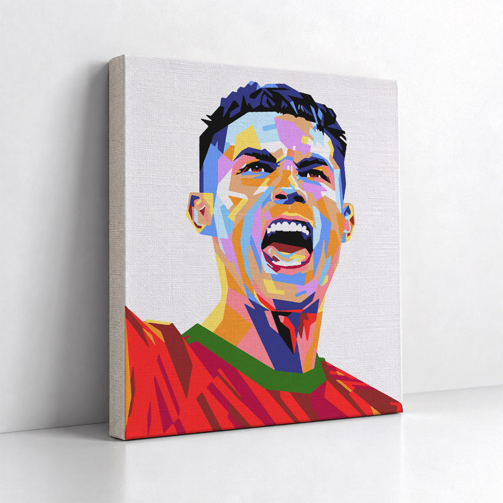 Kit Números – Cristiano Ronaldo – Abstracto