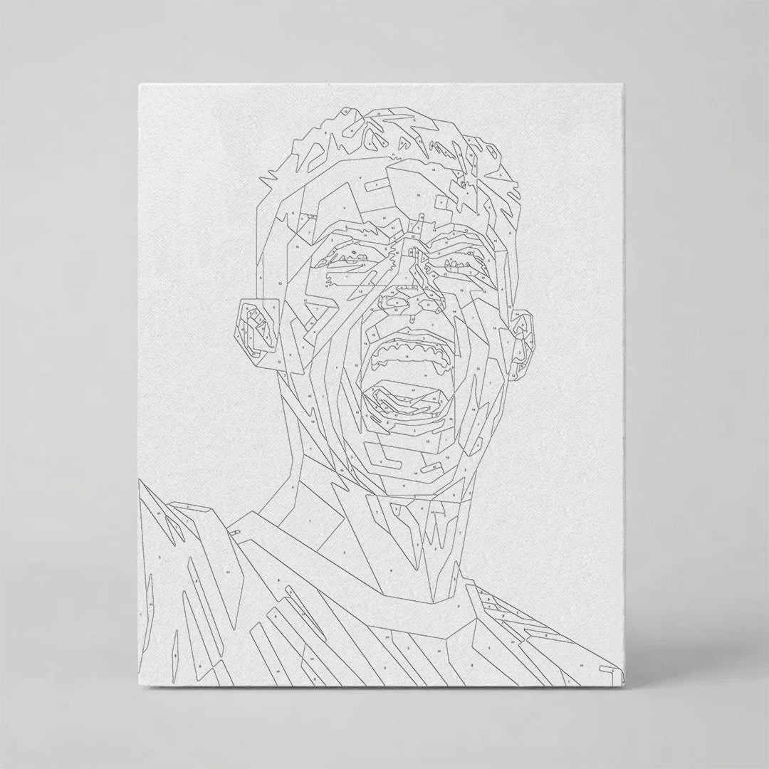Kit Números – Cristiano Ronaldo – Abstracto