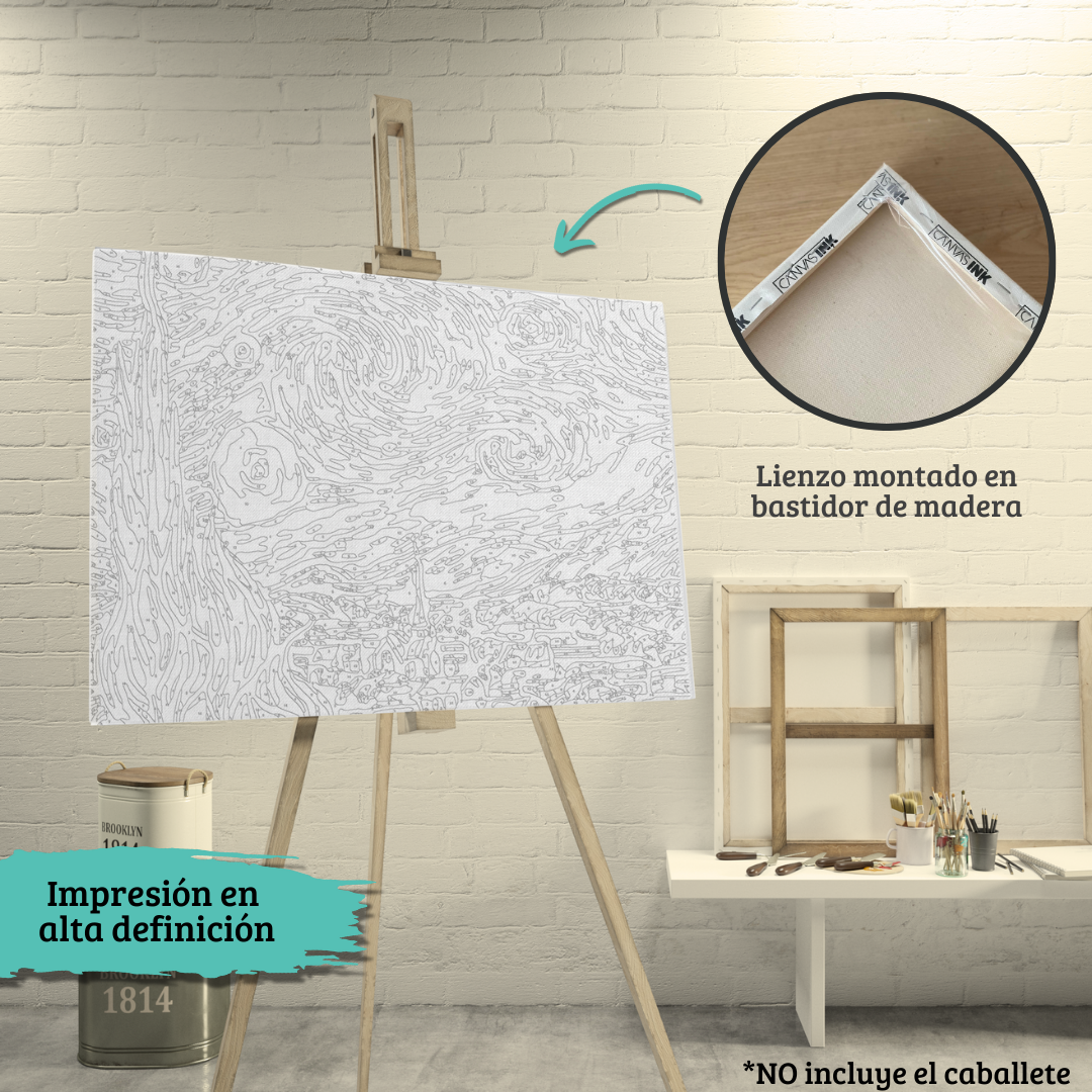 Kit Números – Lobo – Abstracto