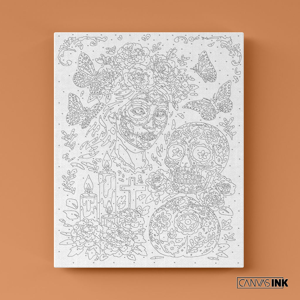 Kit Números – Día de los Muertos – Realista