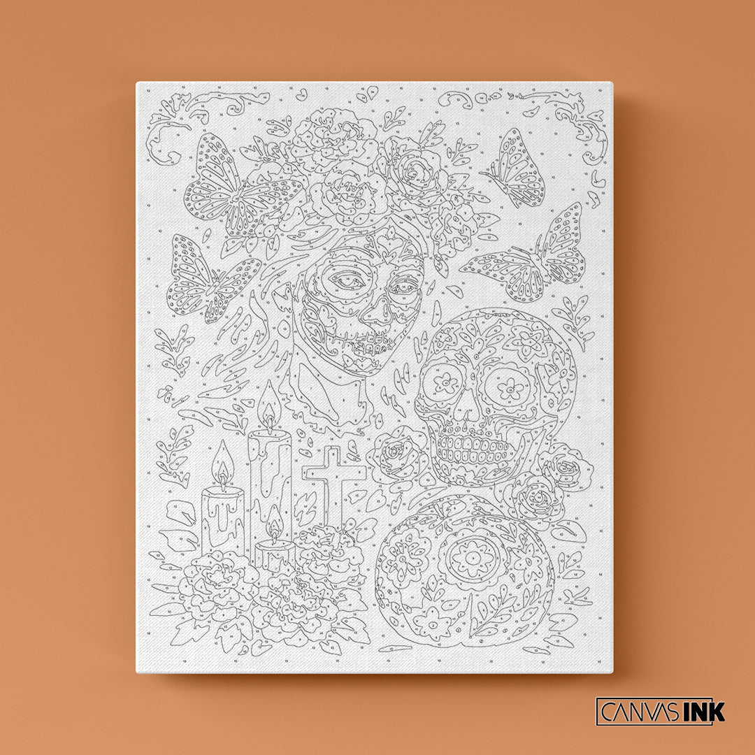 Kit Números – Día de los Muertos – Realista