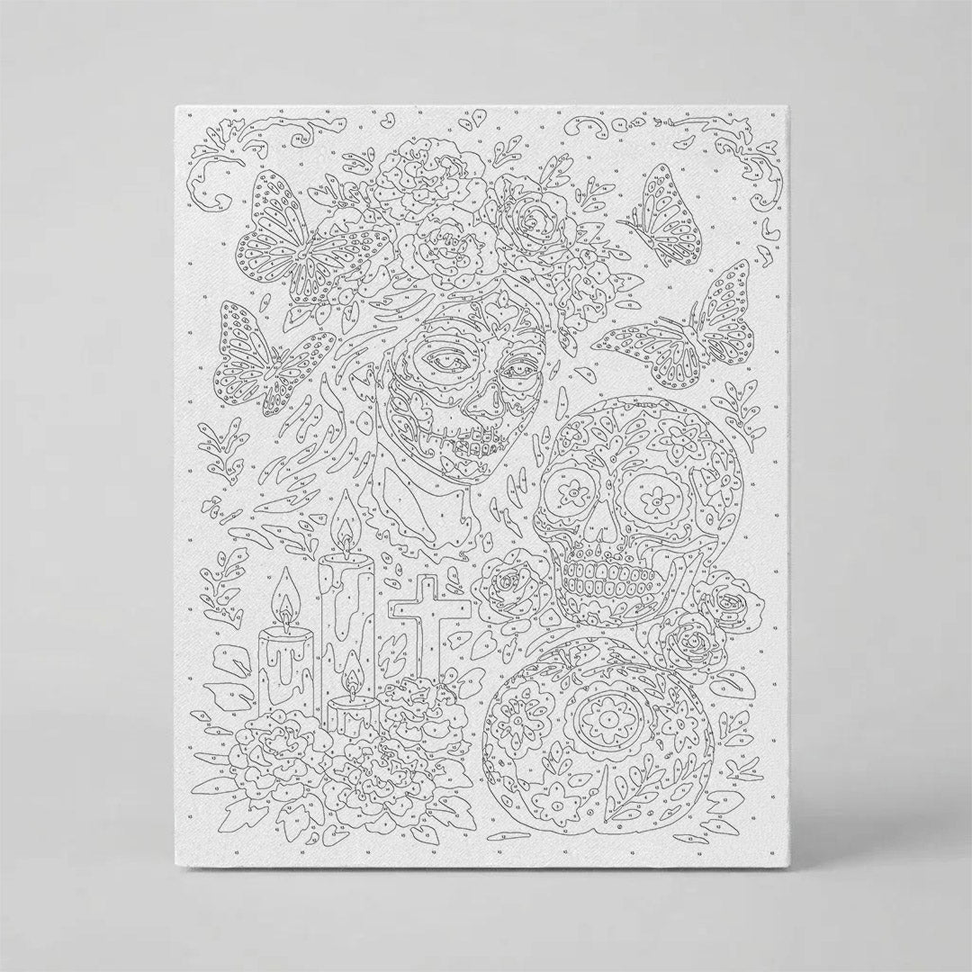 Kit Números – Día de los Muertos – Realista
