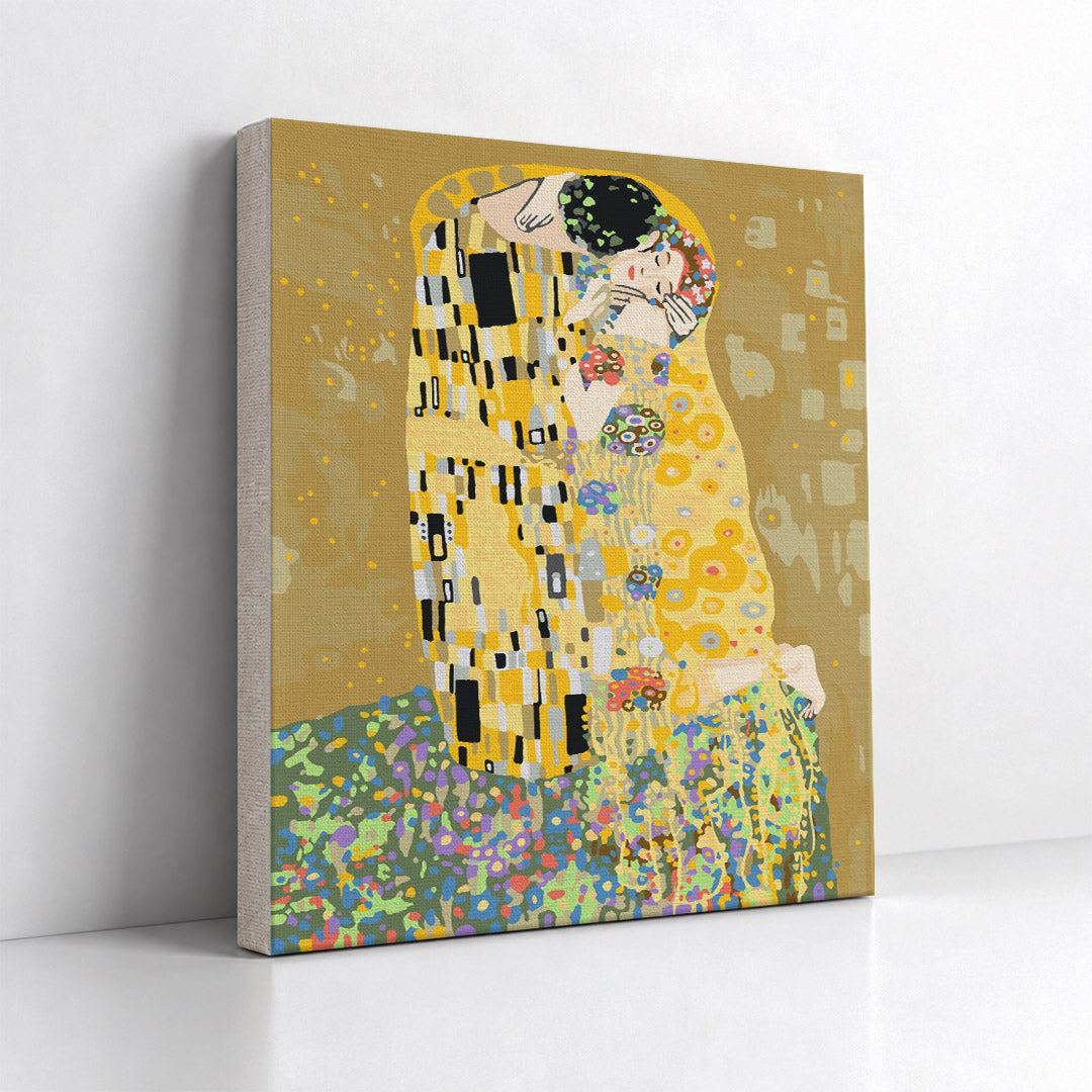 Kit Números – El Beso, Gustav Klimt – Realista