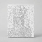 Kit Números – El Beso, Gustav Klimt – Realista