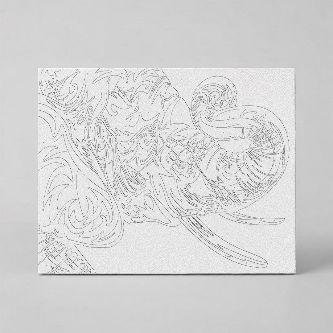 Kit Números – Elefante – Abstracto