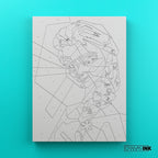 Kit Números – Elsa, Frozen – Abstracto