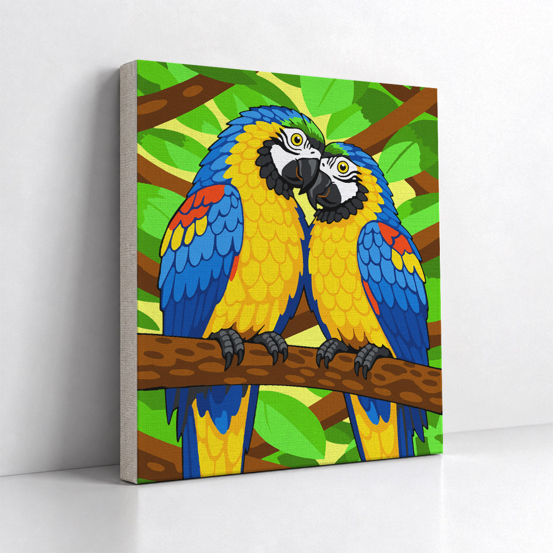 Kit Números – Guacamayas – Realista