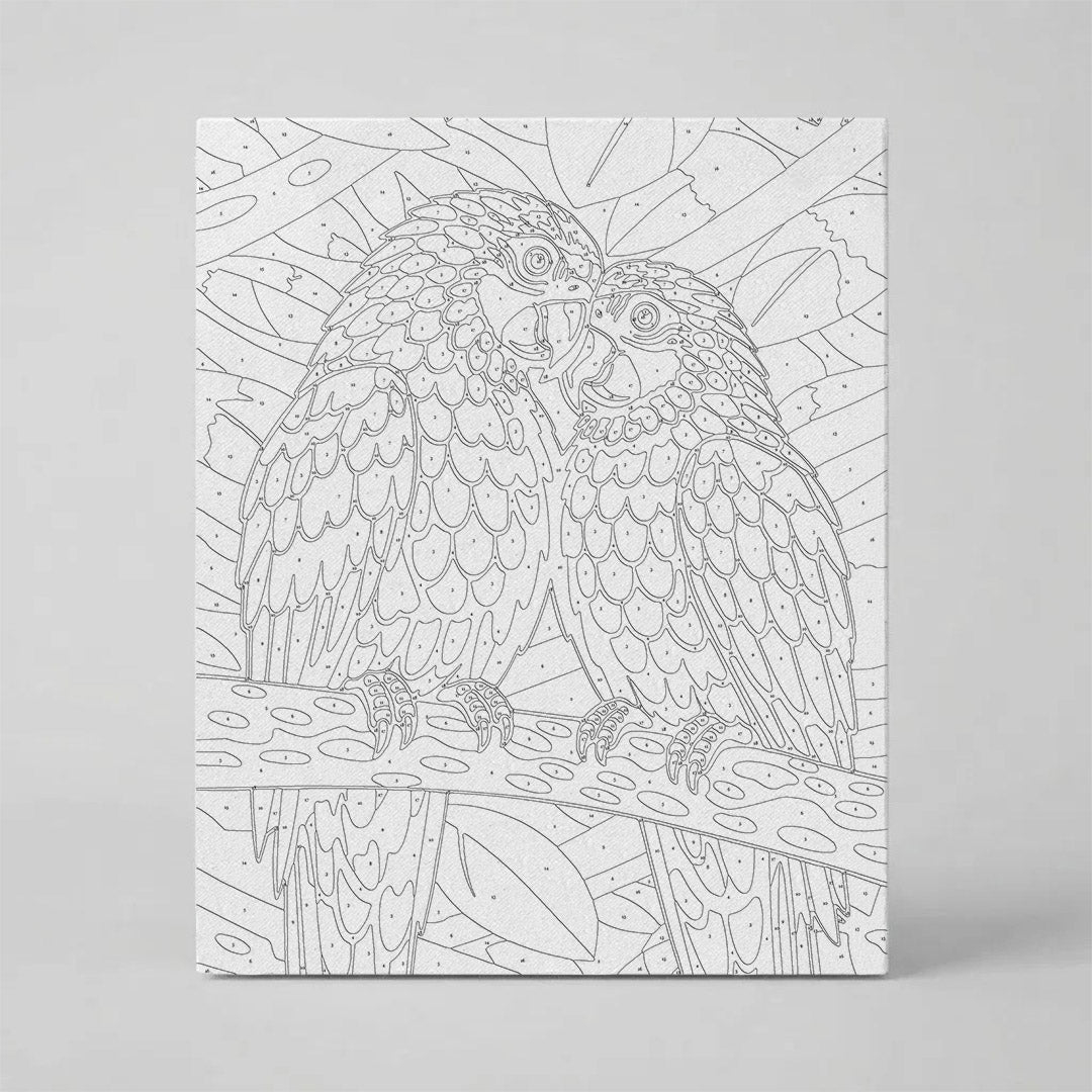 Kit Números – Guacamayas – Realista