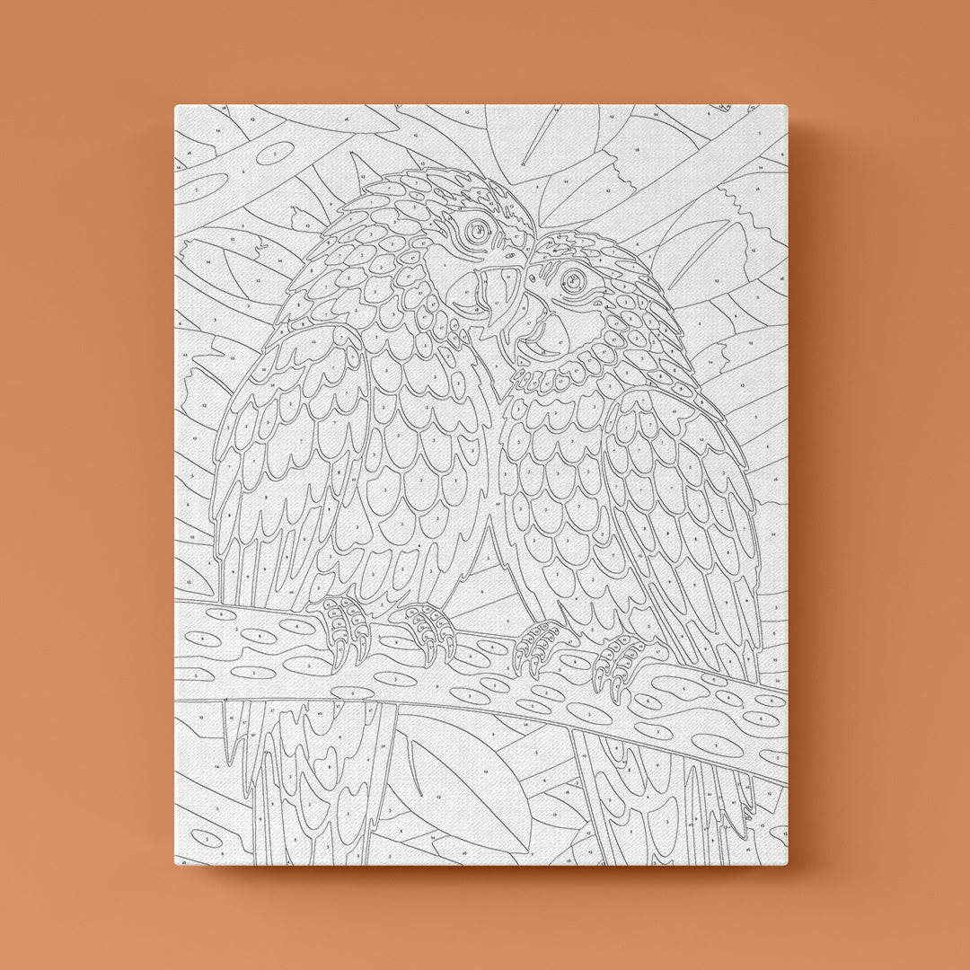 Kit Números – Guacamayas – Realista