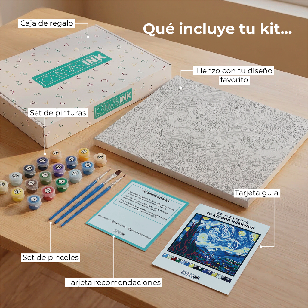 Kit Números – Castillo de Hogwarts - Harry Potter – Realista