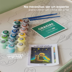 Kit Números – Caballo en la playa – Realista