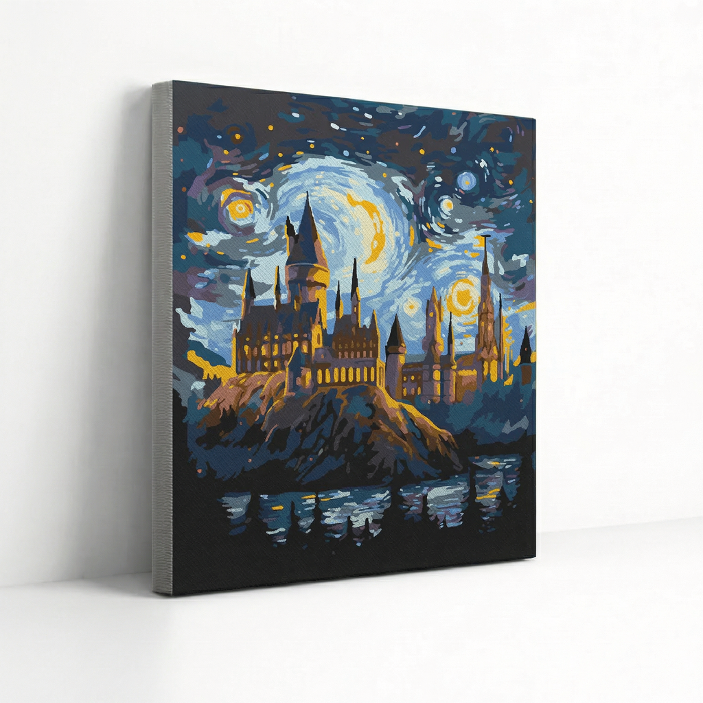 Kit Números – Castillo de Hogwarts - Harry Potter – Realista