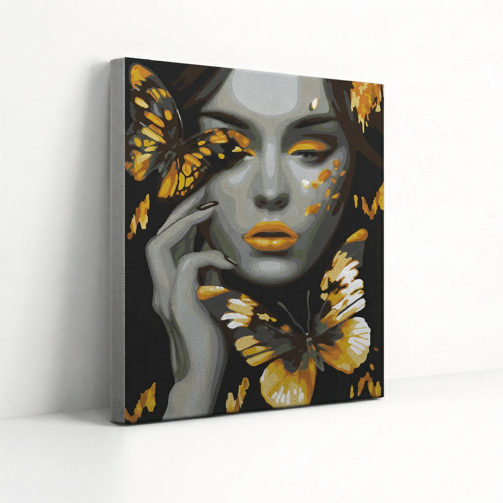 Kit Números – Mariposas Amarillas – Realista