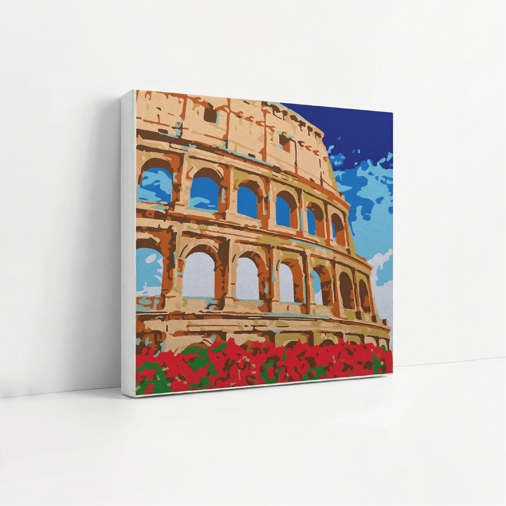 Kit Números – Coliseo Romano – Realista