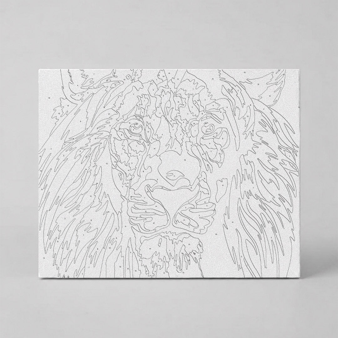Kit Números – León – Abstracto