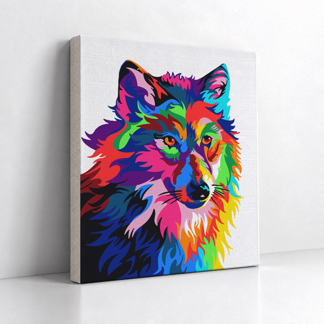 Kit Números – Lobo – Abstracto