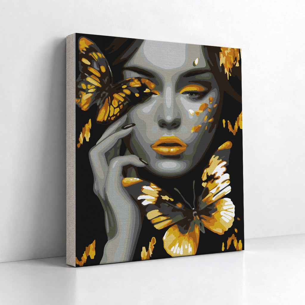 Kit Números – Mariposas Amarillas – Realista