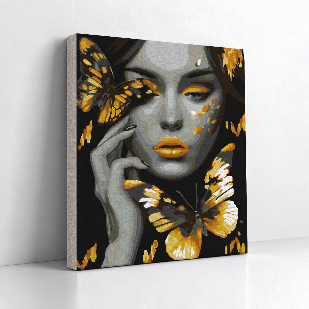 Kit Números – Mariposas Amarillas – Realista