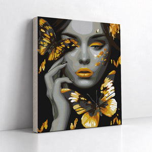 Kit Números – Mariposas Amarillas – Realista