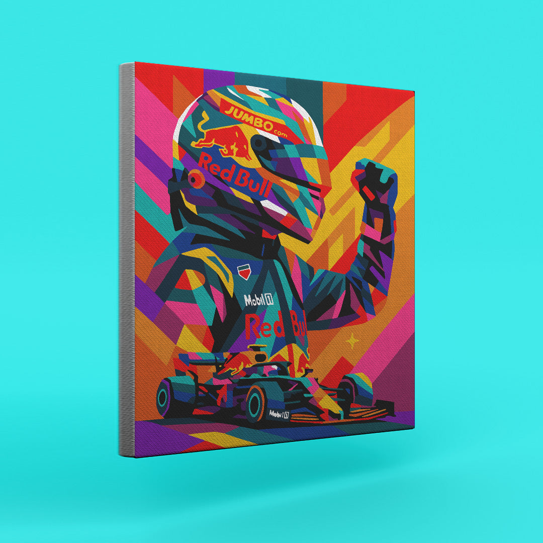 Kit Números – Max Verstappen - Abstracto