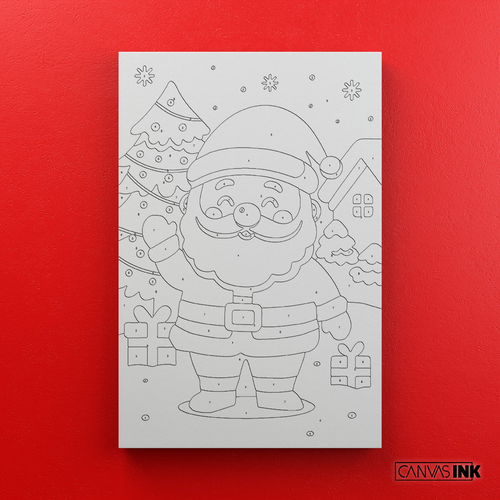 Kit Números – Papá Noel – Navidad