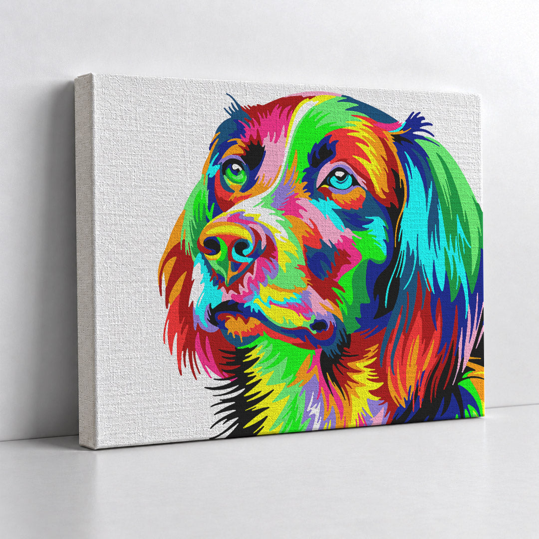 Kit Números – Perro – Abstracto