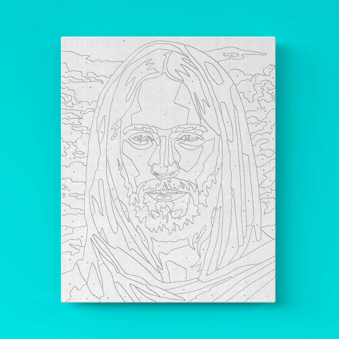 Kit Números – Rostro Jesús – Realista