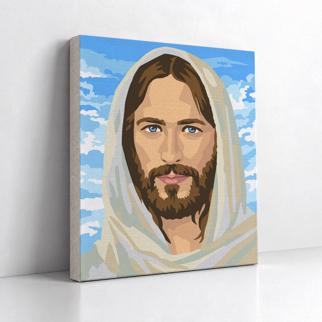 Kit Números – Rostro Jesús – Realista