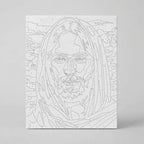 Kit Números – Rostro Jesús – Realista