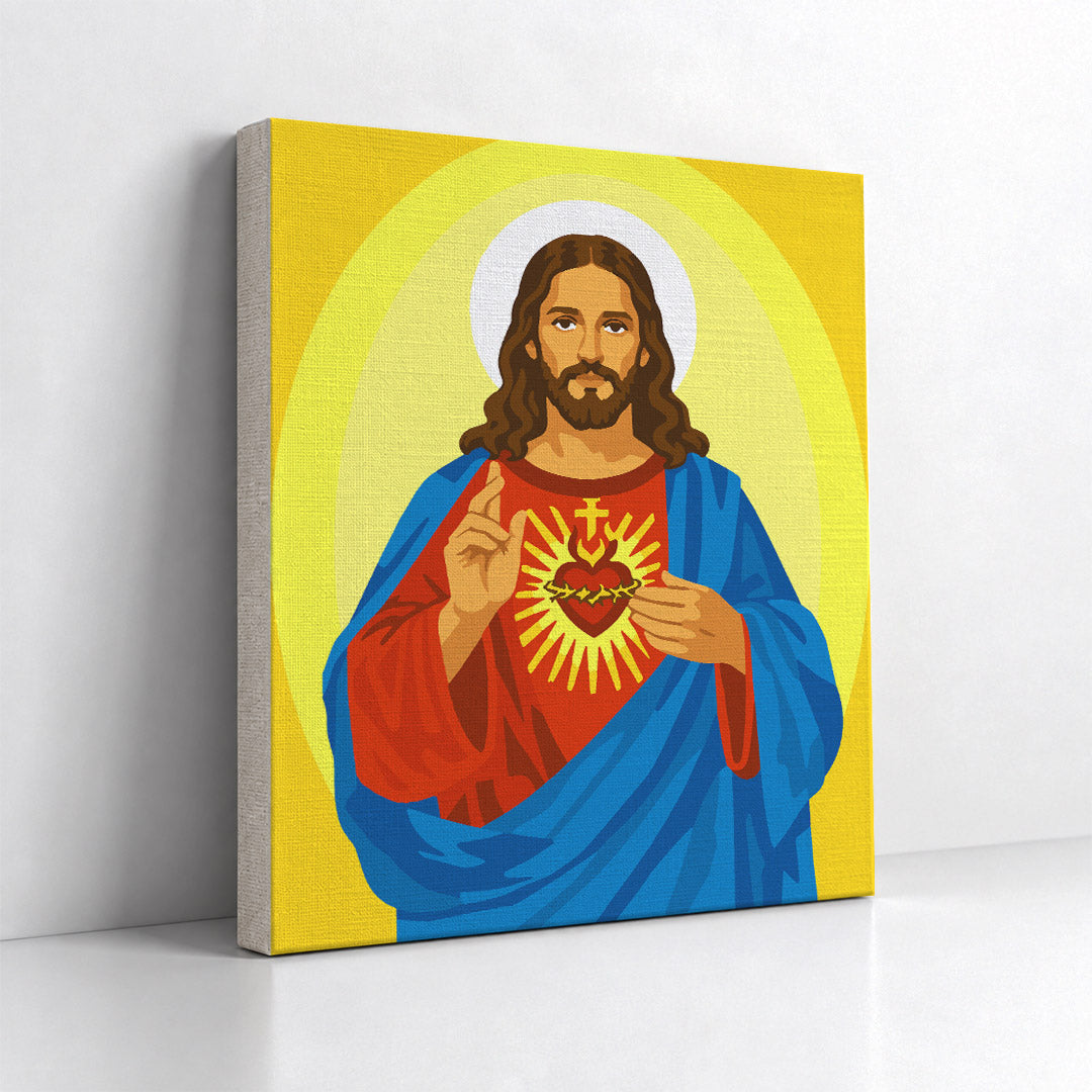Kit Números – Sagrado Corazón de Jesús – Realista