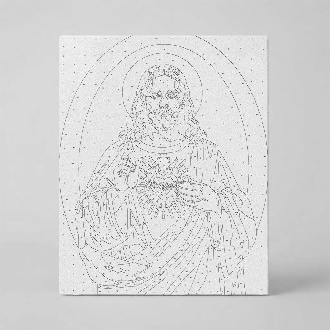 Kit Números – Sagrado Corazón de Jesús – Realista