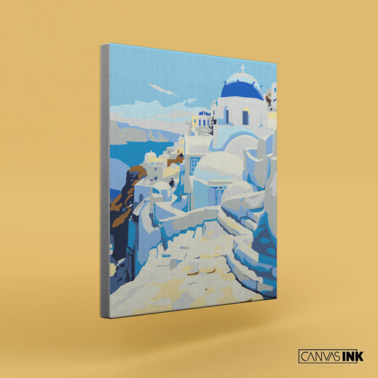 Kit Números – Santorini - Realista