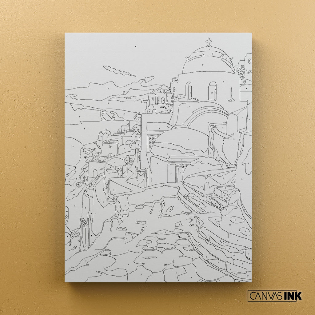 Kit Números – Santorini - Realista