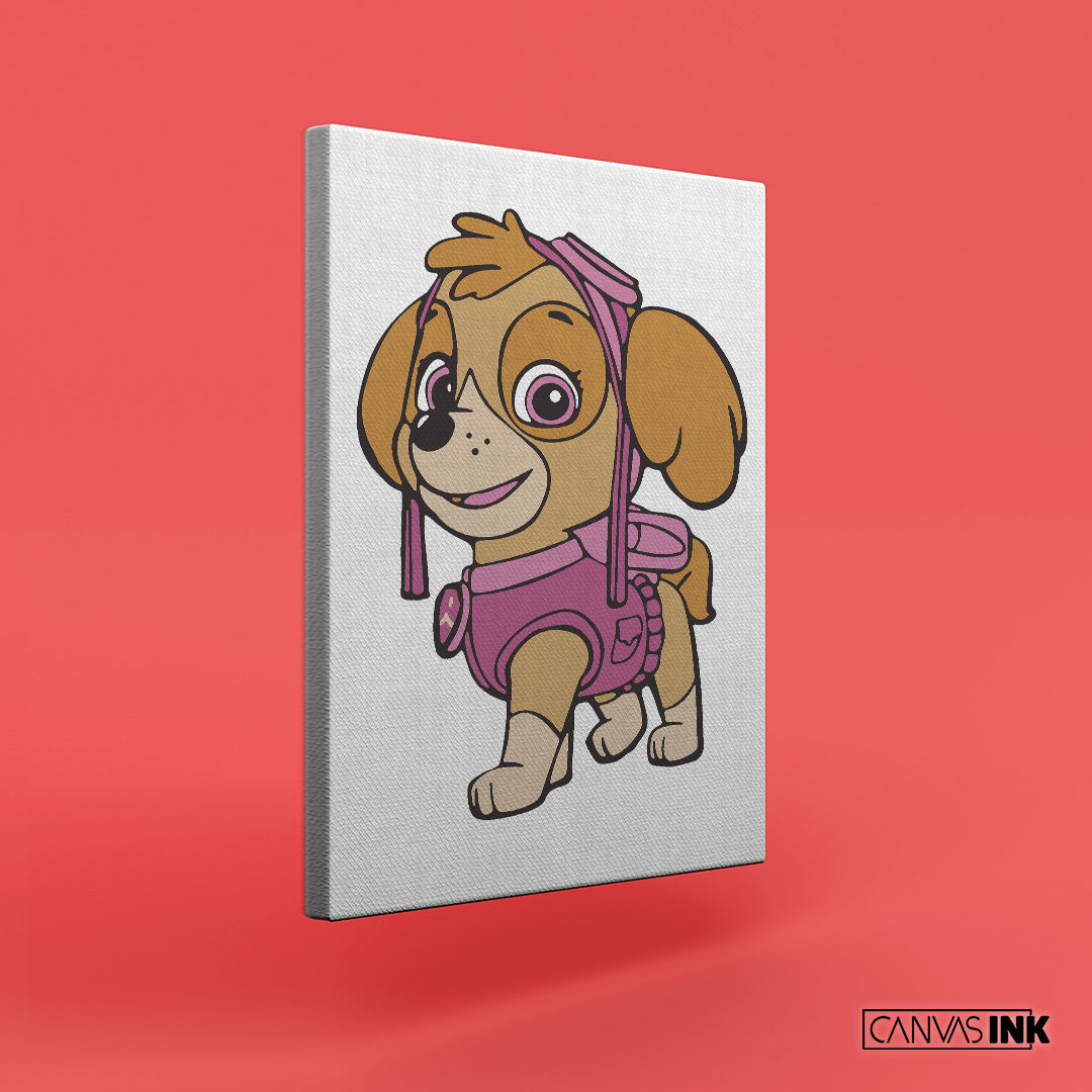 Kit Números – Paw Patrol - Skye