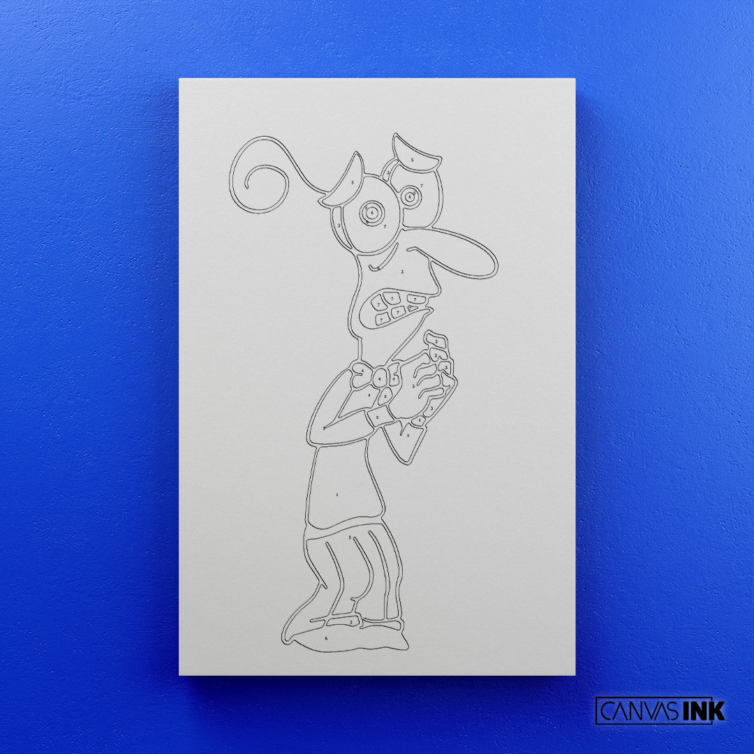 Kit Números – Intensamente - Temor