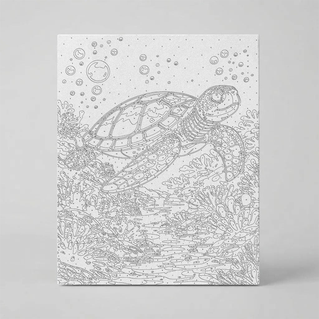 Kit Números – Tortuga Marina– Realista